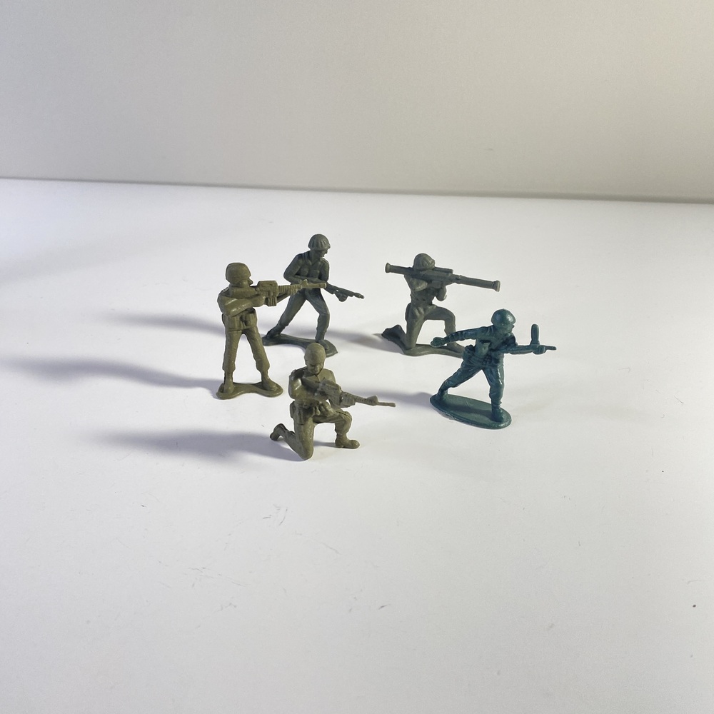 Vintage Toy Soldier Set Vintage